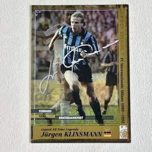 ♪♪WCCF 16-17 SATLE-EX ユルゲン・クリンスマン Jurgen Klinsmann Internazionale ♪三点落札で普通郵便送料無料♪