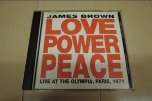 JAMES BROWN [CD] LOVE POWER PEACE ジェームスブラウン