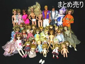 XB361△コレクター放出品!/タカラ/リカちゃん/ジェニーちゃん/Barbie/フレンド/ボーイフレンド/着せ替え人形/全高10~30cm/ 大量まとめ売り