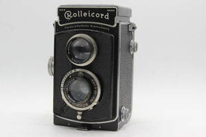 【訳あり品】 ローライ Rolleicord Carl Zeiss Jena Triotar 7.5cm F3.5 二眼カメラ s6291
