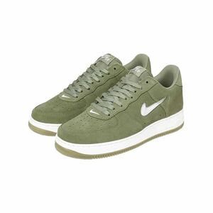 NIKE ナイキ AIR FORCE 1 LOW レトロ ジュエルスウォッシュ DV0785-300 オリーブ 27cm.