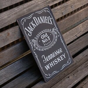 【ブリキ看板】ジャックダニエル JACK DANIEL