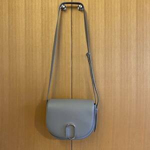 フィリップリム　グレー　ショルダー　ALIX SADDLE CROSSBODY