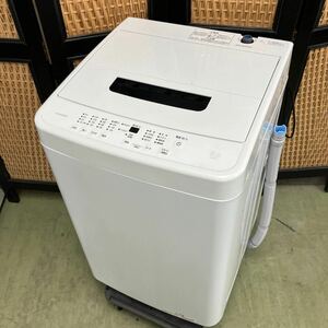 &【売り切り】2023年製！IRIS OHYAMA アイリスオーヤマ 全自動洗濯機 IAW-T504 ホワイト 5.0Kg 動作確認済み 生活家電