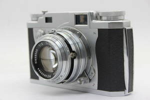 【返品保証】 コニカ Konica IIA Konishiroku Hexanon 48mm F2 レンジファインダー カメラ v765
