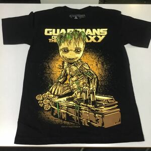 SR5A2. デザインプリントTシャツ Mサイズ ガーディアンズオブギャラクシー グルート GUADIANS OF THE GALAXY GROOT ②