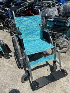 9I7403 日進医療器　ニッシン　介助式車椅子　車いす　NAH-L8 カルハチ