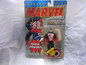 【未開封（パッケージ全体に少し傷み）/新品】 Marvel マーベル 1994 ToyBiz トイビズ US Agent US・エージェント Figure