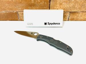 【未使用】Spyderco スパイダルコ フォールディングナイフ ENDURA 4 エンデューラ4　W4281005