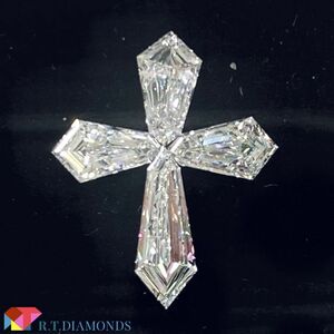 CROSS 十字架形ダイヤモンドセット 1.014ct 4PC/RT1415/CGL