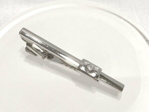 ■【YS-1】 ダンヒル dunhill タイピン ■ シルバー系 全長5.9cm 幅最大0.8cm 【同梱可能商品】■D