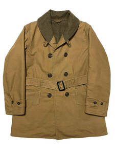 未使用品 40 THE REAL McCOY’S リアルマッコイズ COAT MACKINAW OD マッキーノコート ダック