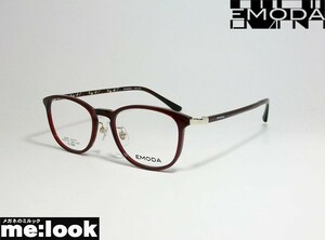 EMODA エモダ レディース クラシック　眼鏡 メガネ フレーム EMD4257-3-49 度付可 クリアレッド