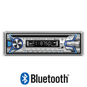 【即納】Power Acoustik パワーアコースティック CDマリンデッキ Bluetooth CD USB ボート バギー 管理番号[UH0580]