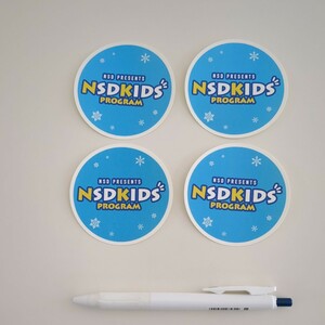 ステッカー NDSKIDS PROGRAM キッズ プログラム スノーボード スキー