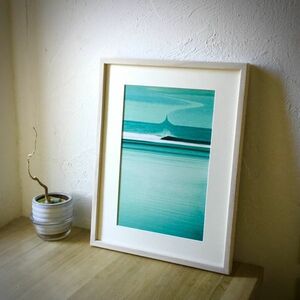 NEW! Surf Art Print Into The Ether Surreal Surf Series　スタンプ、直筆サイン入り