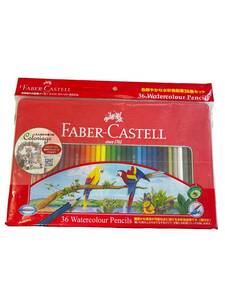 【未使用品】 FABER-CASTELL ファーバーカステル 水彩色鉛筆 筆付き 36色セット 色鉛筆 A62668RZZ