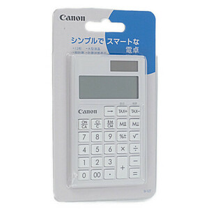 【ゆうパケット対応】CANON ポケットサイズ電卓 12桁 SI-12T [管理:1100048970]