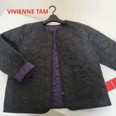 【新品】VIVIENNE TAM ドラゴン キルティング ジャケット 黒  ４０