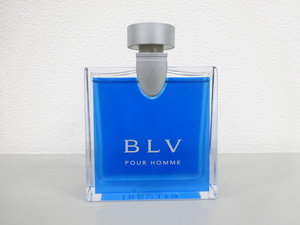 残量9割程度 BVLGARI ブルガリ BLV POUR HOMME ブルー プールオム 100ml オードトワレ EDT 香水 フレグランス
