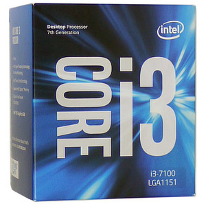 【中古】Core i3 7100 3.9GHz 3M LGA1151 51W SR35C 元箱あり [管理:1050005275]