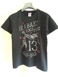 即決 新品 アラバキ 13 Tシャツ XS 黒 ARABAKI