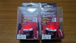 【未使用品】シマノ　ファイヤーブラッド　ゼロピット　DVC　 2個セット　フカセウキ　　