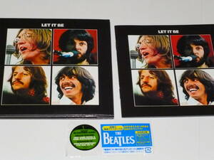 紙ジャケ★ビートルズBeatles/Let It Be★3ッ折りスペシャルパッケージ★CD Extraでドキュメンタリー映像収録