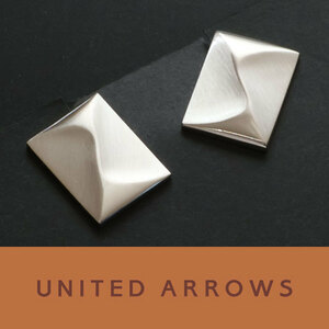 4608◆ユナイテッドアローズ◆カフス◆シルバーSILVER925◆カフスボタン～カフリンクス◆上質セレクトショップ～UNITED ARROWS◆新品