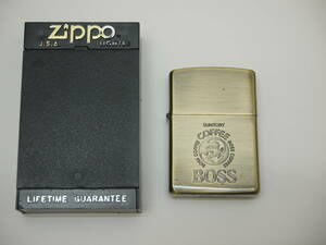 ZIPPO ライター SUNTORY BOSS COFFEE オリジナル ジッポー サントリー
