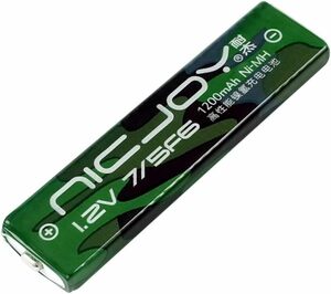 1個 NICJOY ガム電池 ニッケル水素充電池 CDプレーヤー MDプレーヤー 用 NH-14WM NH-10WM HHF- A