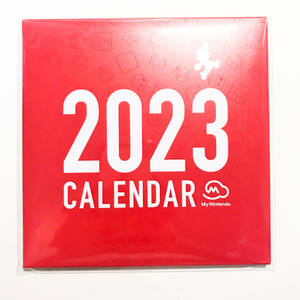 ◆マイニンテンドー◆ 2023年 卓上カレンダー マリオ リンク スプラトゥーン ゼルダの伝説 どうぶつの森 ピクミン すりみ連合