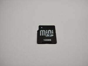 128MB　メガバイト　miniSDカード　メモリーカード　ミニSDカード