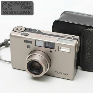 PF364. CONTAX コンタックス T3 Carl Zeiss Sonnar 2.8/35 T* コンパクト フィルムカメラ ケース付属
