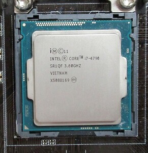 LGA1150 第4世代 Haswell 4コア 8スレッド Intel Core i7-4790 ②