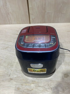 【１３－５６】アイリスオーヤマ IRIS OHYAMA マイコンジャー炊飯器 3合炊き 炊飯器 KRC-MC30-B 2020年製 家電製品 中古品