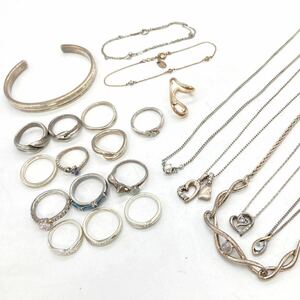 ■4°C（ヨンドシー）アクセサリーおまとめ■a 約96g pearl necklace accessory バングル bangle jewelry リング ring silver CE0