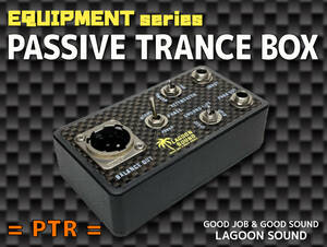 PTR】PASSIVE TRANCE BOX《 アンバランス⇒バランス変換/ダイレクトボックス/DI 》=PTR=【 ノイズレス トランス ボックス 】 #LAGOONSOUND