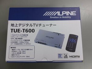 【新品未開封・長期在庫品】アルパイン HDMI出力　地上波デジタルチューナー TUE-T600