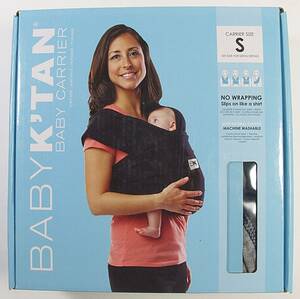 BABY K’TAN ベビーケターン ベビーキャリア BABY CARRIER 抱っこひも Sサイズ グレー