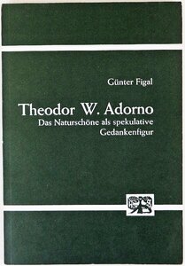 P◇中古品◇洋書/ドイツ語 Gunter Figal Theodor W. Adorno das Naturschone als spekulative Gedankenfigur テオドール W.アドルノ