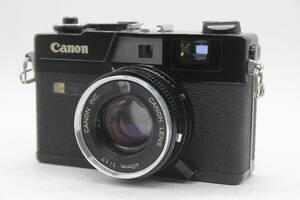 【返品保証】 キャノン Canon Canonet QL17 ブラック 40mm F1.7 レンジファインダー カメラ s8106