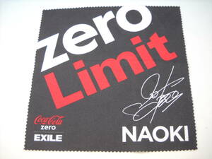 Coca-Cola zero EXILE NAOKI　コカ・コーラ　エグザイル　ナオキ　メガネ拭き　スマホクリーナー