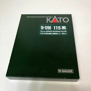 KATO 10-1200 115系　1000番台　湘南色　高崎車両センター　4両セット　Nゲージ 鉄道模型