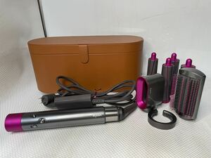 □●Dyson ダイソン Airwrap HS01 ヘアスタイラー 収納ボックス付きドライヤー フィルターカバー欠品 美容 ヘアスタイル