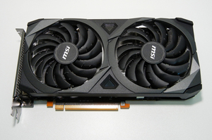 ◆美品◆msi GeForce RTX 3060Ti VENTUS 2X 8G V1 LHR/GDDR6 8GB/HDMI/DPx3/動確済