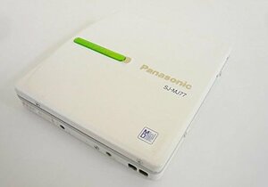 Panasonic　パナソニック　SJ-MJ77-W ホワイト　ポータブルMDプレーヤー　 (中古品)