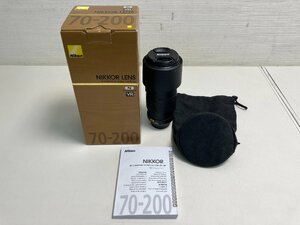 【★22-2318】■中古■Nikon AF-S NIKKOR 70-200mm f/4G ED VR 望遠ズームレンズ ニコン （0896）