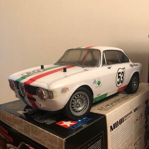 タミヤ MB-01 Alfa Romeo Giulia Sprint GTA
