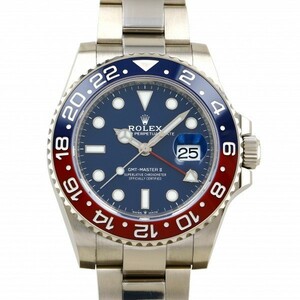 ロレックス ROLEX GMTマスターII II 126719BLRO ミッドナイトブルー/ドット文字盤 新品 腕時計 メンズ